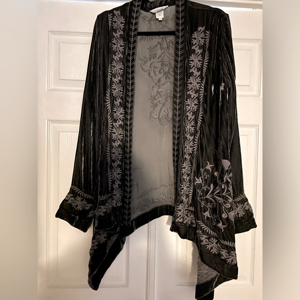 Sundance “Left Bank” cardigan/kimono size Large